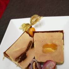 Foie gras aux abricots 